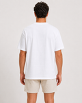 240 GSM Bio Washed White Oversized T-Shirt